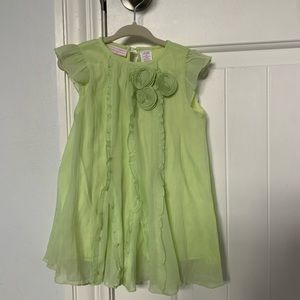 First Impressions pastel green dress